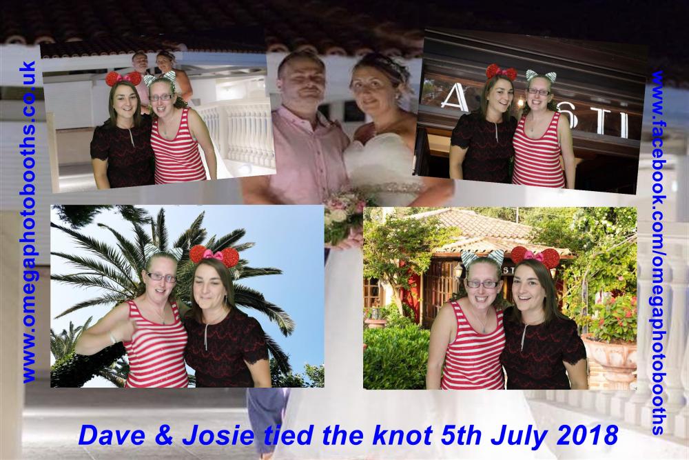 Josie & Dave's wedding  | View more photos from the event at gallery.omegaphotobooths.co.uk/u/Omega-Photobooths/Josie-Daves-wedding